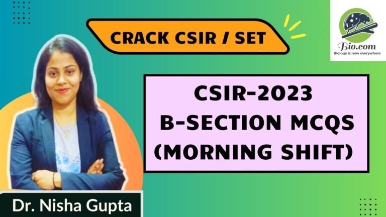CSIR Net June 2025
